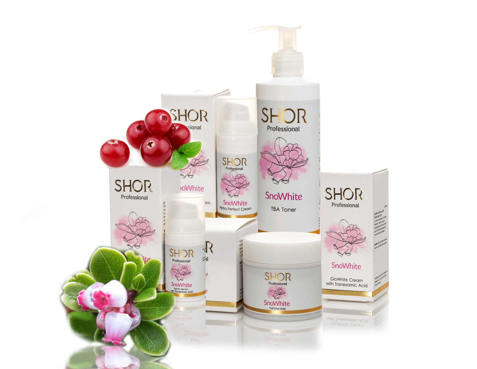 סדרת SnoWhite של SHOR Professional
